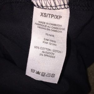 Garage Tops - Top | 3/4 Sleeve Fitted Black Stretchy Top Garage Tops - Top | 3/4 Sleeve Fitted Black Stretchy Top